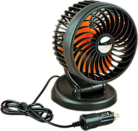 Одинарный автомобильный вентилятор от прикуривателя 12 вольт (две скорости) Ø-13см, фото 5