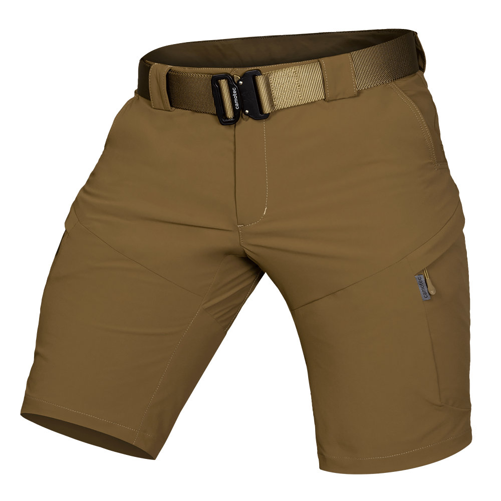 CamoTec шорти Lizard Nylon Coyote, військові шорти койот, чоловічі літні шорти, тактичні шорти для військових