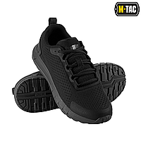 M-Tac кросівки Summer Pro Black, армійські кросівки чорні, чоловічі кросівки літні, тактичні кросівки
