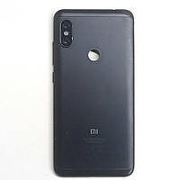 Задняя крышка Xiaomi Redmi Note 6 Pro со стеклом камеры Black (Оригинал с разборки) (БУ)