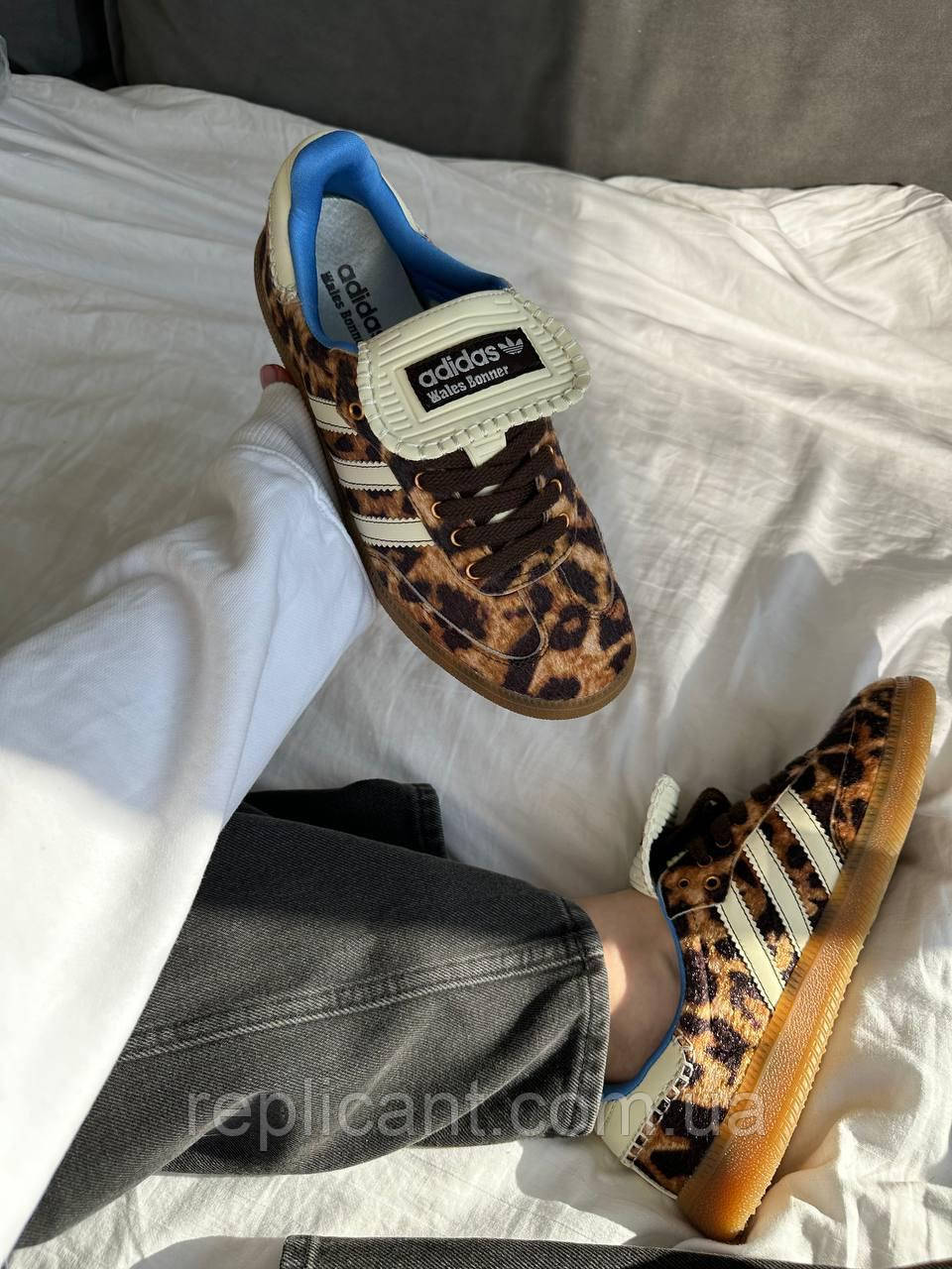 Жіночі Кросівки Adidas Samba Wales Bonner Leopard В'єтнам