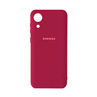 Чехол-накладка Infinity Silicone Case для Samsung Galaxy A032 A03 Core Pink