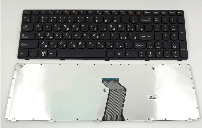 Клавіатура для ноутбука Infinity Lenovo Black (G560 G565 type 2)