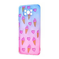 Чехол-накладка WAVE Sweet & Acid Case для Xiaomi Poco X3/Poco X3 Pro Blue Pink