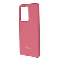 Чехол-накладка Infinity Silicone Case для Samsung Galaxy G988 S20 Ultra Pink