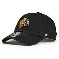 Кепка 47 Brand CHICAGO BLACKHAWKS One Size Black H-RGW04GWS-BK