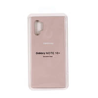 Чехол-накладка Samsung Silicone Case Full Protective для Galaxy N970 Note 10 Pink