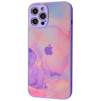 Чехол-накладка EpiK Marble Clouds для iPhone 13 Pro Purple