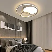 55 Вт сучасне світлодіодне акрилове стельове світло для спальні вітальні круглої люстри