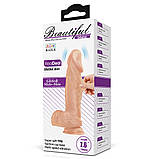 Вібратор Beautiful Encounter Zebulon Vibrator Flesh, фото 11