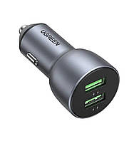 Автомобільний зарядний пристрій UGREEN CD213 Fast Car Charger (Dark Blue) (UGR-10144)