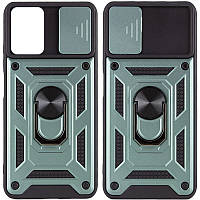 Чехол-накладка EpiK Camshield Serge Ring for Magnet для Xiaomi 11T/11T Pro Green