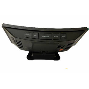 Годинник мережевий VST-899-4 дзеркальний зелені цифри USB, фото 4