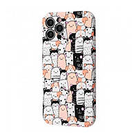 Чехол-накладка WAVE NEON X LUXO Cute Series для iPhone 12 Picture pets