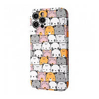 Чехол-накладка WAVE NEON X LUXO Cute Series для iPhone 13 Picture bears