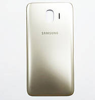 Задняя крышка для телефона Samsung Galaxy J4 2018 J400F/DS Gold (БУ)