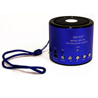 Портативна bluetooth колонка MP3 плеєр WS-Q9 Blue