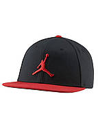 Кепка Nike Jordan Pro Jumpman Snapback black/red — AR2118-019 55 см Чорний