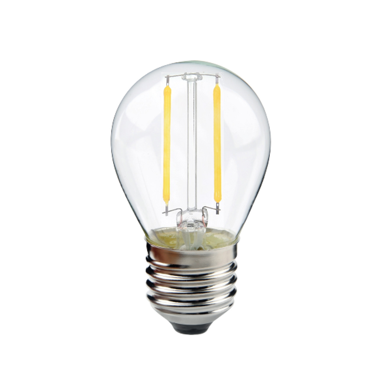 Лампочка світлодіодна Е27 4W 2700K (білий теплий). Horoz Electric "Filament BALL" груша