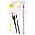 Кабель Baseus Cafule USB - Lightning 2A/3m (CALKLF-R91) (Black-Red), фото 7