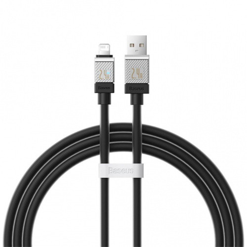 Кабель Baseus CoolPlay Series USB - Lightning 20W/2.4A/1m (CAKW000401) (Black)