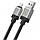 Кабель Baseus CoolPlay Series USB - Lightning 20W/2.4A/1m (CAKW000401) (Black), фото 3