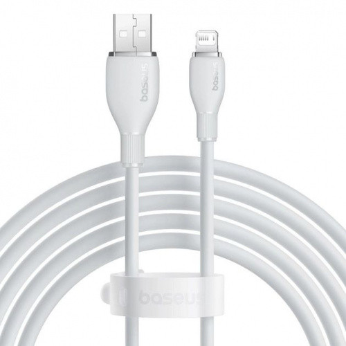Кабель Baseus Pudding Series Fast Charging Cable USB - Lightning 2.4A/1.2m (P10355700221-00) (White)