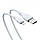 Кабель Baseus Pudding Series Fast Charging Cable USB - Lightning 2.4A/1.2m (P10355700221-00) (White), фото 4