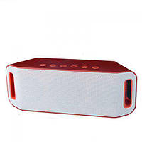 Портативна bluetooth колонка MP3 плеєр SPS S204 Red