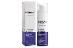 Глибокозволожуючий крем для обличчя з церамідами та гіалуроном Bebak Pharma, 30 мл