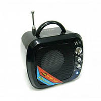 Цифровий радіоприймач WS-575 USB MP3 Black