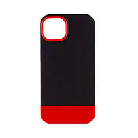 Чехол-накладка EpiK Bichromatic для iPhone 11 Black Red