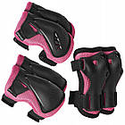 Комплект захисний SportVida SV-KY0006-L Size L Black/Pink