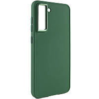 Чехол-накладка EpiK Bonbon Metal Style для Samsung Galaxy S21 FE Army Green