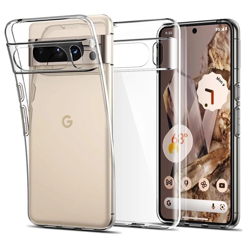 Противоударный прозрачный чехол 2.0 mm для Google Pixel 8 Pro