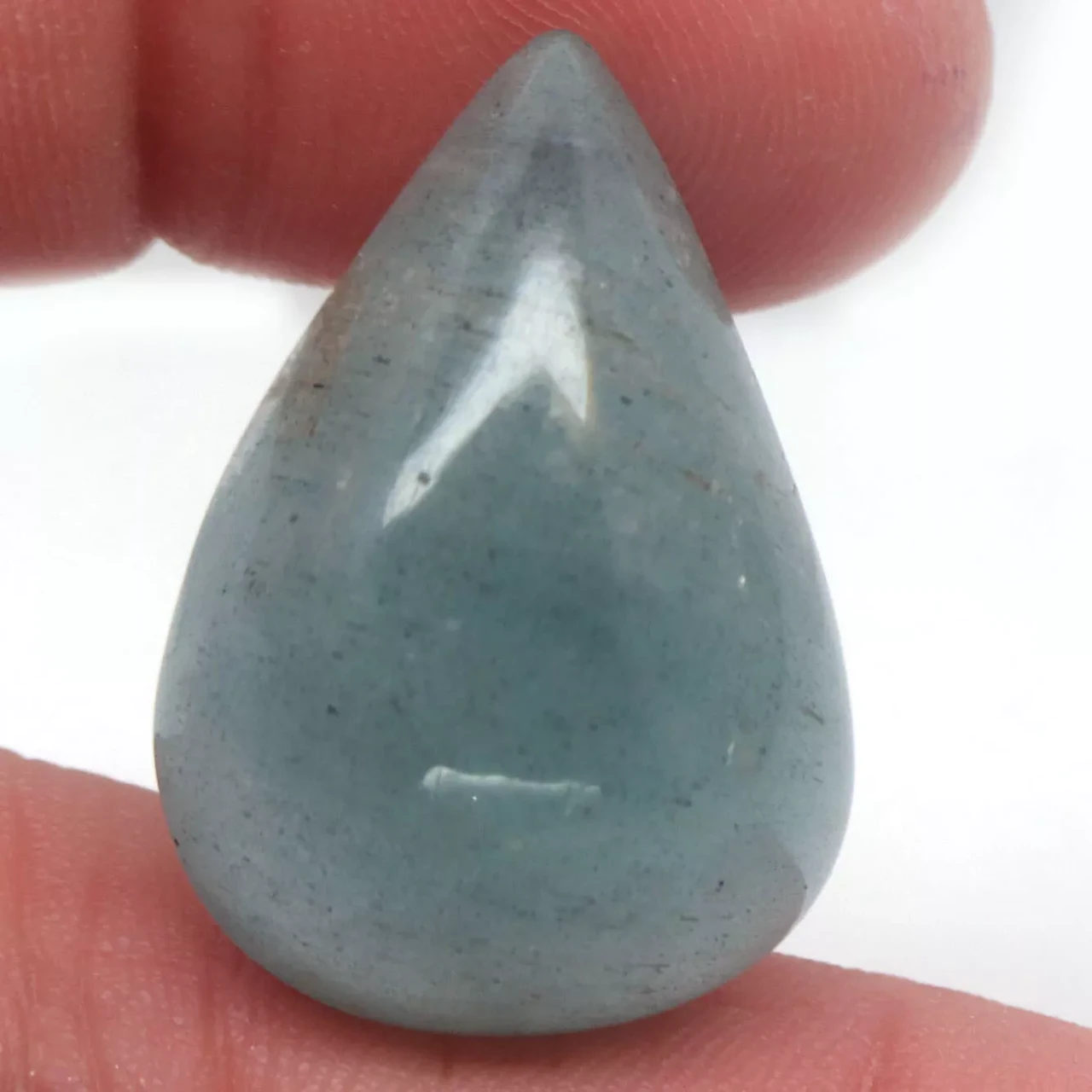 33.09 кт. Природний аквамарин із ввімкненнями, фото 1