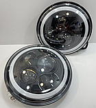 ФАРИ ПЕРЕТУЖЕННЯ СВІТОДИОДНІ (LED 60W) ВАЗ 2101-02, НИВА 2121, КАМАЗ ВАЗ ДХО АНГЕЛЬСКІ ГЛАЗКИ, фото 5