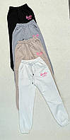 Спортивні жіночі штани джогери Barbie двонитка норма розмір 42-48, колір уточнюйте під час замовлення
