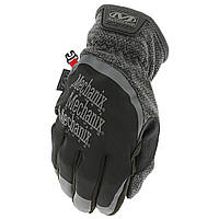 Тактические Утепленные Перчатки Mechanix Wear ColdWork FastFit Черные / Серые M