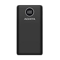 Зовнішній портативний акумулятор ADATA P20000QCD 20000mAh Black 18W