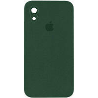 Чехол-накладка EpiK Silicone Case Square Full Camera Protective (AA) для Apple iPhone XR Cyprus Green