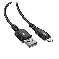 Дата-кабель Acefast USB (тато) - Apple Lightning (тато) 1.8 м C4-02 Black