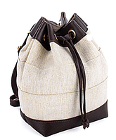 Молодежный сумка-рюкзак WeLassie 44503, бежевый