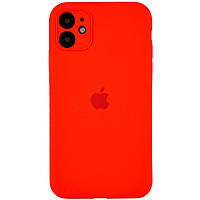 Чехол-накладка EpiK Silicone Case Full Camera Protective (AA) для Apple iPhone 12 (6.1") Red