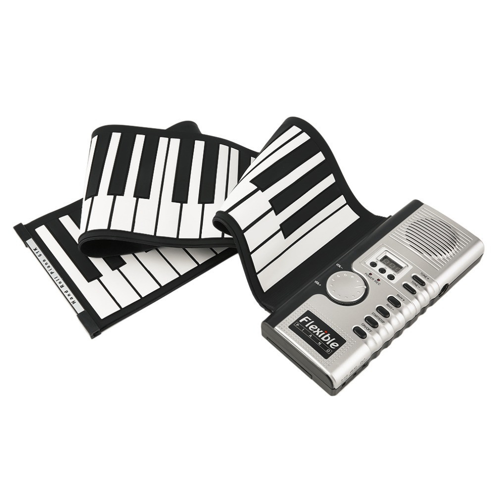 Гибкая MIDI клавиатура синтезатор пианино 61 кл - фото 2 - id-p2183286635