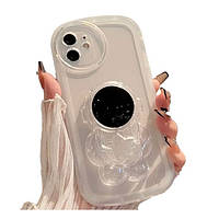 Чехол-накладка Infinity Glamour 3D Astronaut для iPhone 13 Transparent