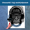 Трафарет для фарбування, Горилла, одноразовий з самоклеючої плівки 125 х 95 см, фото 6