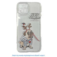 Чехол-накладка Infinity New Year Apple iPhone 11 Transparent Мопс