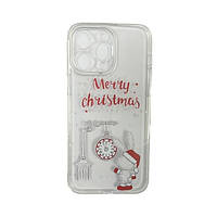 Чехол-накладка Infinity New Year Apple iPhone 13 Pro Max Transparent Кролик