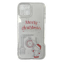 Чехол-накладка Infinity New Year Apple iPhone 14 Transparent Кролик